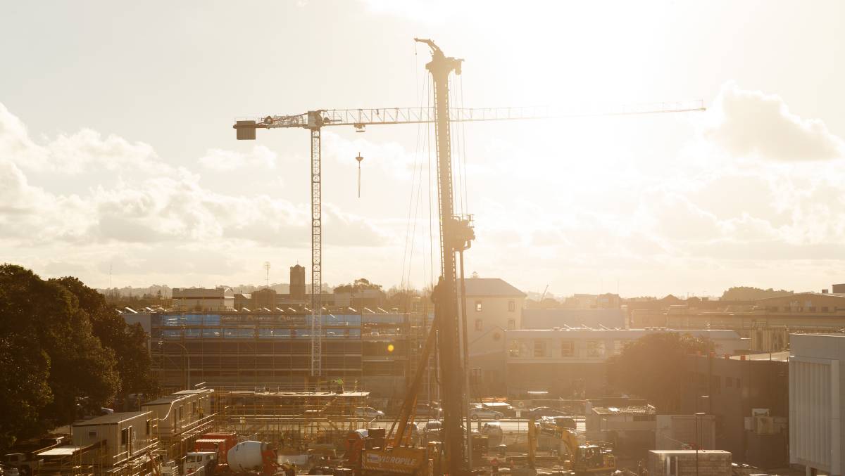 Newcastle construction boom 